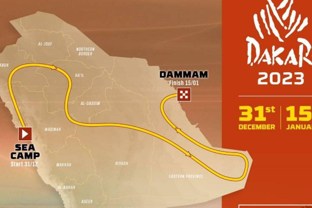 Todo el recorrido del Rally Dakar 2023 Fierros Calientes